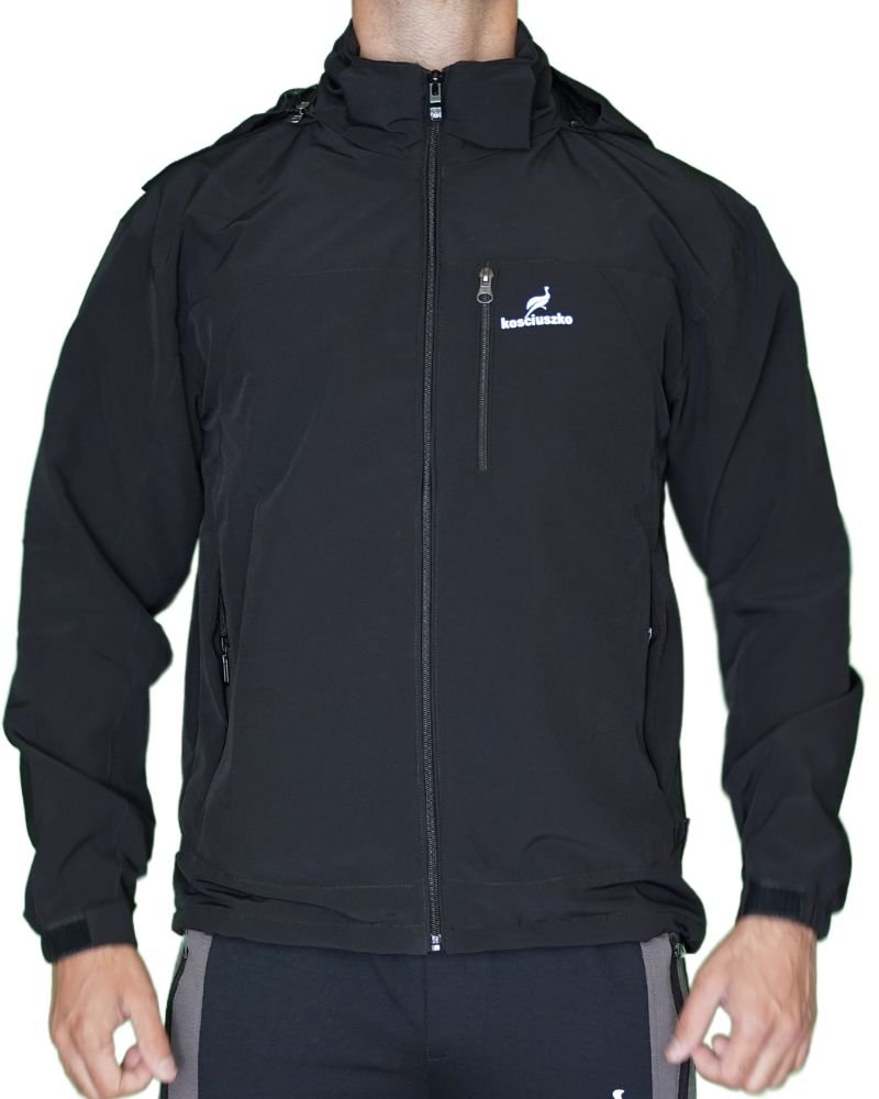 Kosciuszko 2228m Athletic Windcheaters Black
