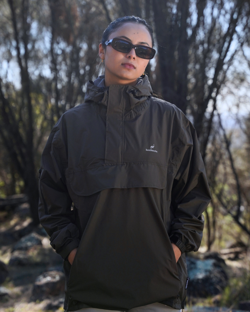 Kosciuszko 2228m Pullover Unisex Rain Jacket