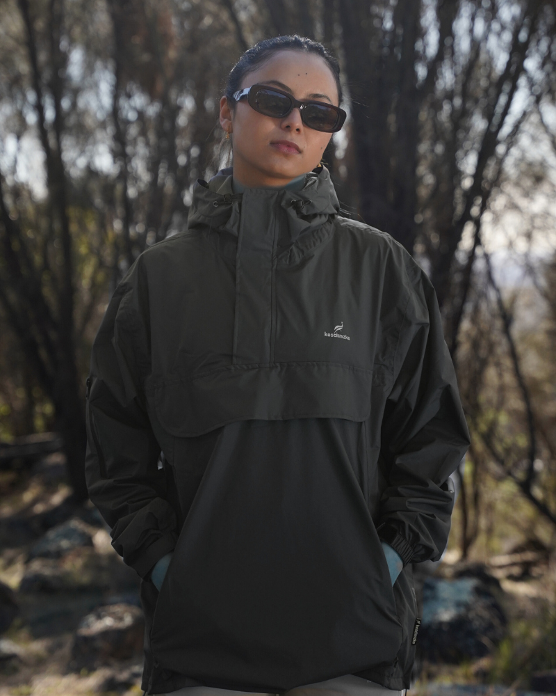 Kosciuszko 2228m Pullover Unisex Rain Jacket
