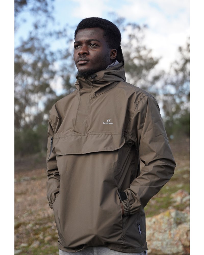 Kosciuszko 2228m Pullover Unisex Rain Jacket