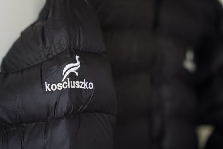 Kosciuszko Lite Puffer Jacket Close Up