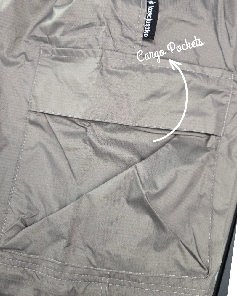Kosciuszko 2228m Wanderer 2L Convertible Unisex Waterproof Pants